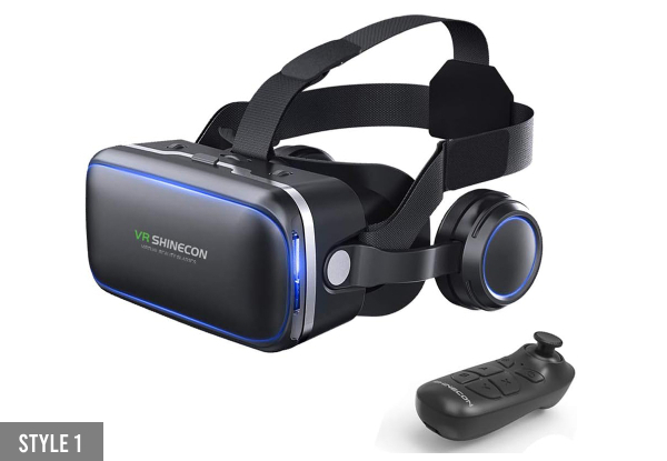 VR Phone Headset with Remote Control - Two Styles Available