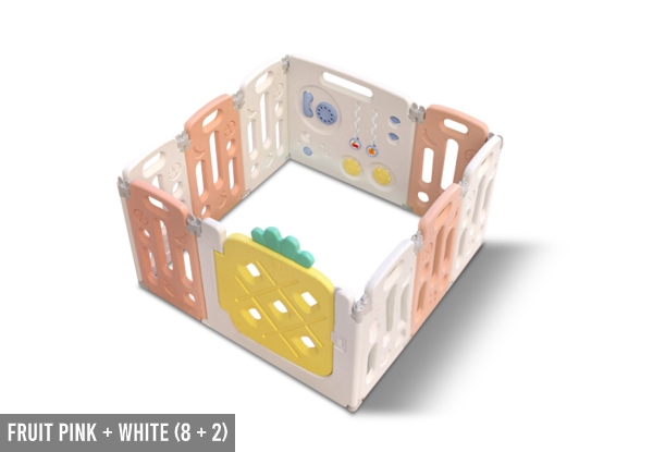 Child Safety Playpen - Three Styles, Three Colours & Two Sizes Available