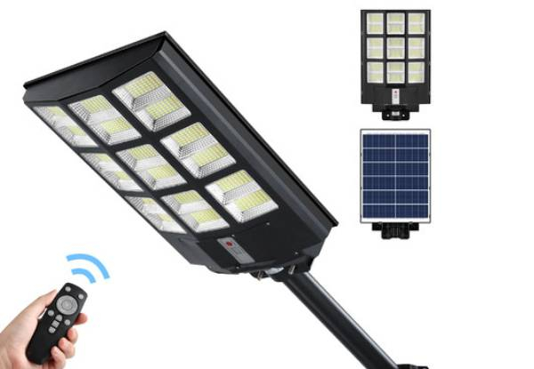 LED Solar Street Light with Remote - Two Options Available
