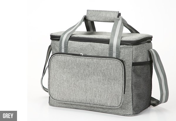 14-Litre Insulated Cooler Tote Bag - Two Colours Available