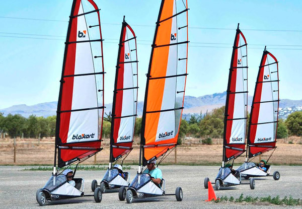 30-Minutes of Blokart Landsailing - Options for up to Four People