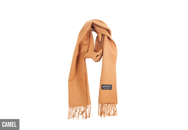 Luxurious 100% Wool Scarf - Four Colours Available