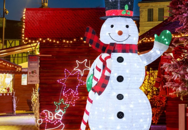 180cm Snowman LED Christmas Light Decor - Two Options Available