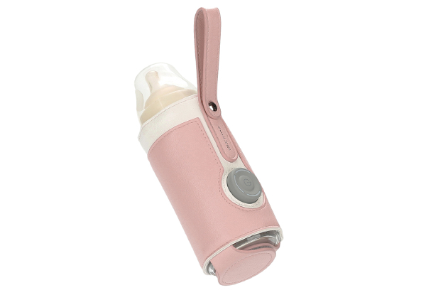 Portable Baby Bottle Adjustable Milk Warmer - Five Colours Available