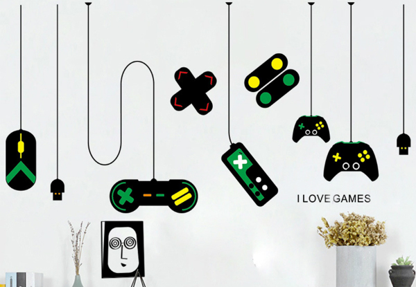 DIY Gaming Wall Sticker - Option for Two and Free Delivery