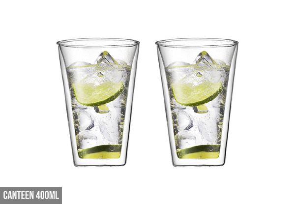 Bodum Double-Wall Glass Range - Seven Options Available