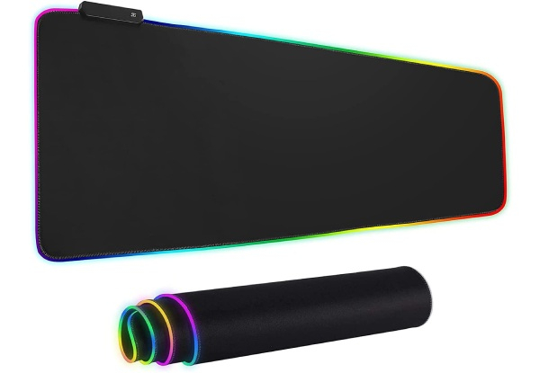 Large Extended RGB Gaming Mouse Mat Pad