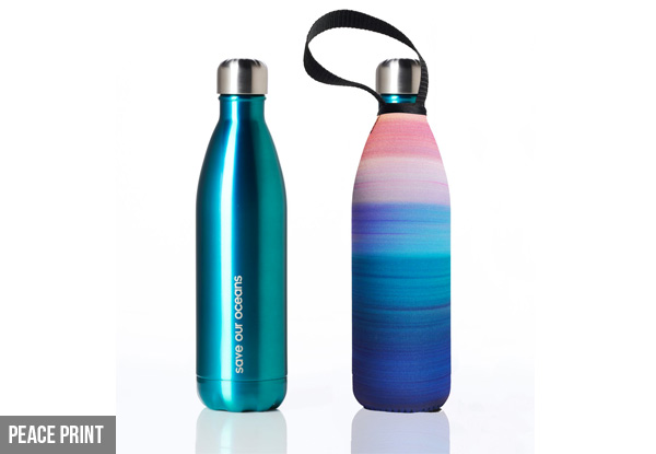 BBBYO 750ml Future Bottle with Carry Cover - Ten Styles Available