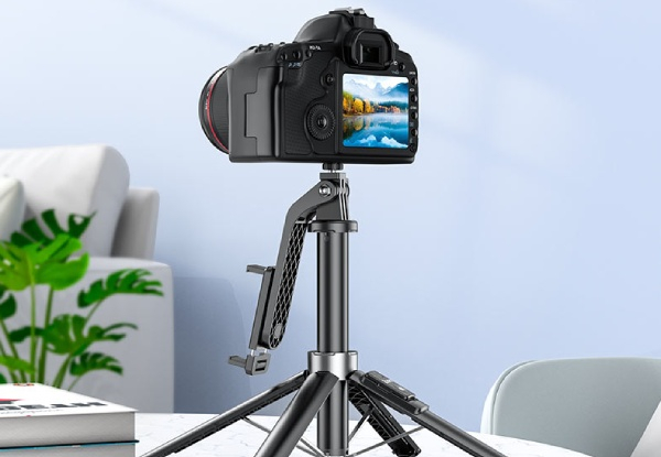 Nexus SteadyCam 2-in-1 Selfie Stick Quadropod with Phone Mount