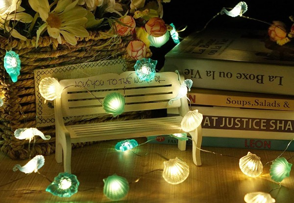 Ocean Theme LED String Lights - Two Sizes & Two Colours Available