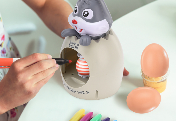 Easter Egg Decorating Spinner with Music - Six Colours Available