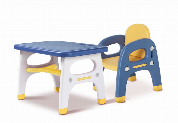 Pre-Order Kids Table & Chair Set - Two Colours Available