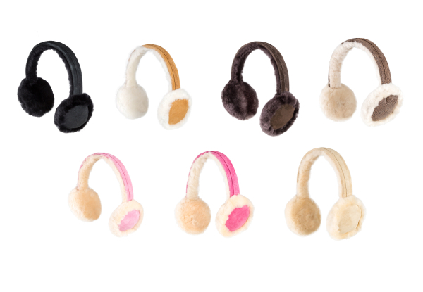 Ozwear Ugg Sheepskin Earmuff - Seven Colours Available