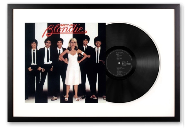 Framed Blondie Parallel Lines Vinyl Art