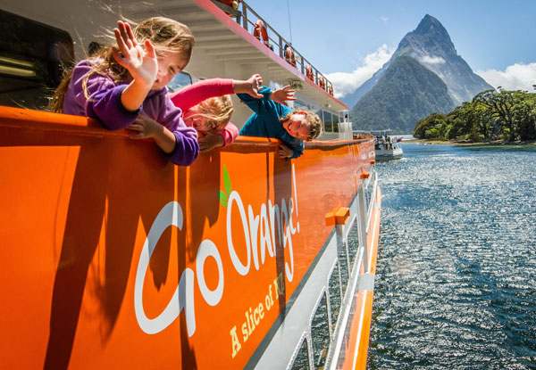 Two-Hour Morning or Lunchtime Milford Sound Cruise - Options for up to Four People & Family Pass