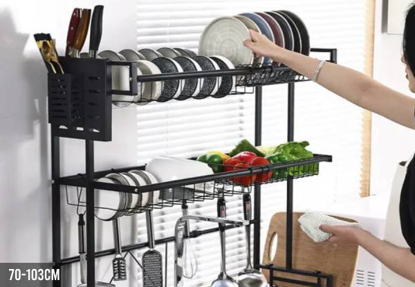 Adjustable Dish Drying Rack - Two Sizes Available
