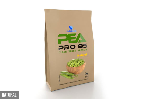 1kg of PEAPRO-85 Clean Vegan Protein - Five Flavours with Free Metro Shipping