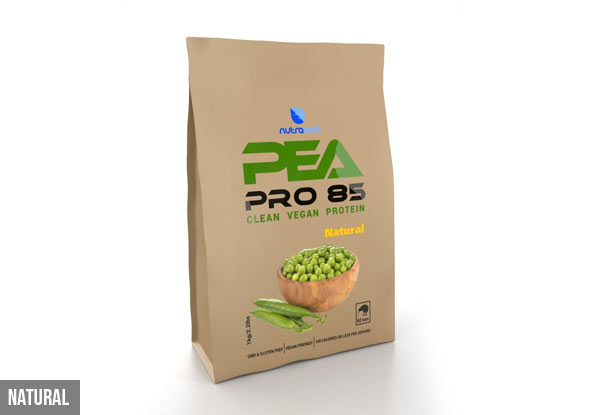 1kg of PEAPRO-85 Clean Vegan Protein - Four Flavours with Free Metro Shipping