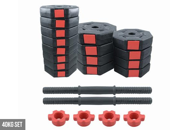 20kg Octagon Dumbbell Set - Options for 30kg & 40kg