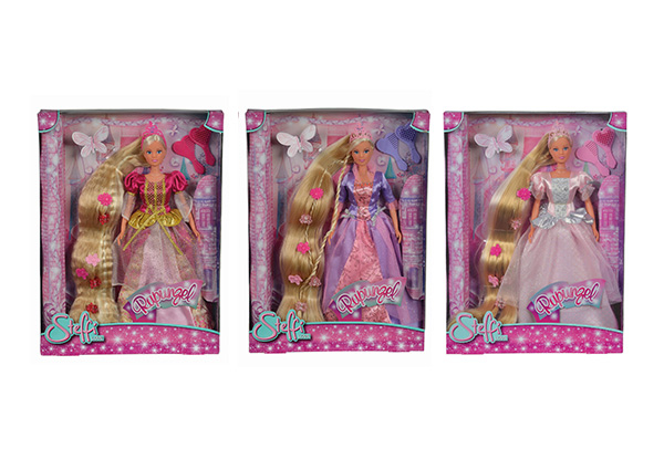 Steffi Rapunzel Doll- Three Colours Available
