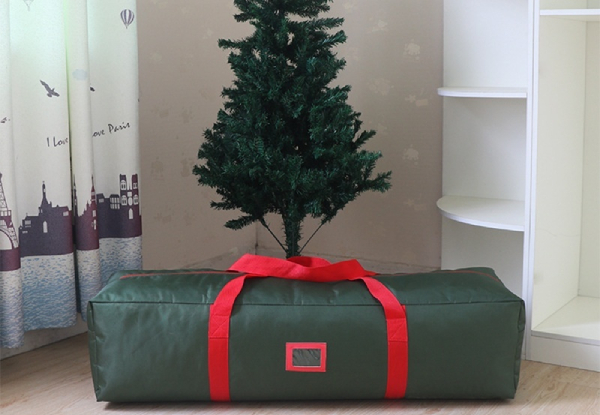 110cm Christmas Tree Heavy Duty Storage Bag with Handles & Zipper