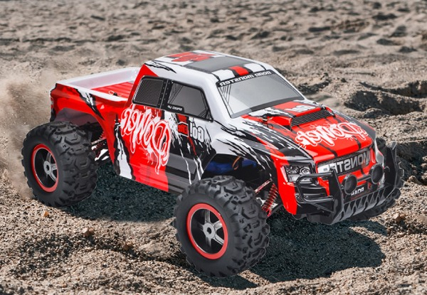 Centra RC 4WD Off-Road Car Racing Toy - Available in Two Colours & Two Options