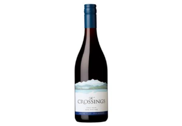 The Crossings Wine Six-Bottle Case - Options for Sav Blanc, Pinot Gris, or Pinot Noir