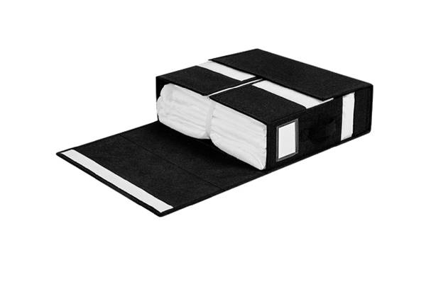 Foldable Bedding Sheet Storage Box - Four Colours Available