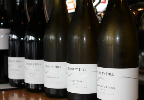Winter Tasting Menu Four-Course Dinner for Two incl. Two Glasses of Trinity Hill Wine