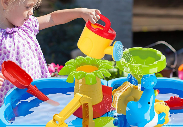 Kids Sand & Water Table Playset - Two Styles Available