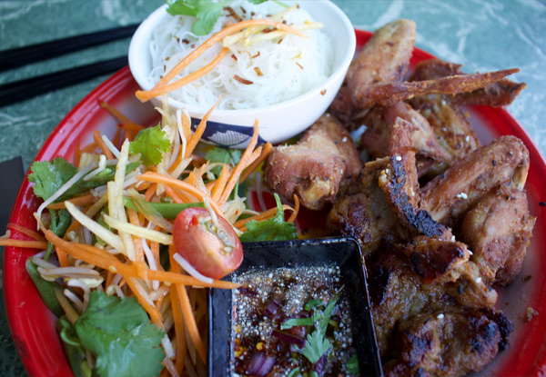Thai Lunch Sharing Plate for Two People in Kingsland