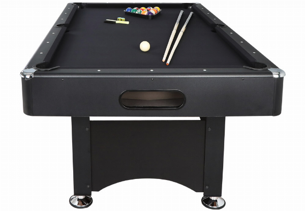 Double Black Seven-Foot Pool Table