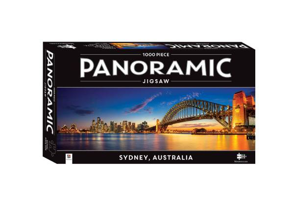 Two-Pack of Panoramic 1000-Piece Jigsaws