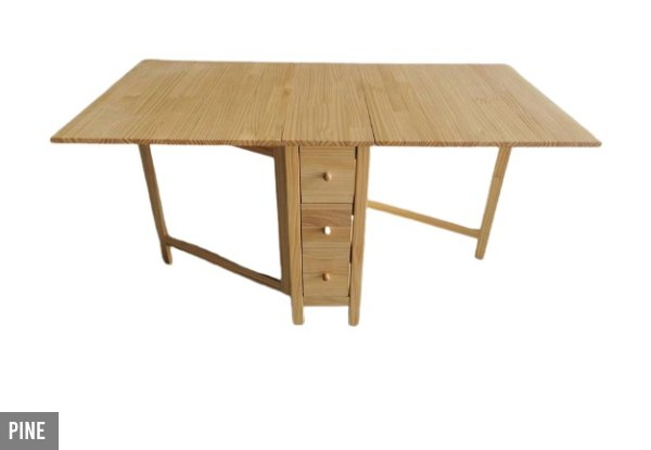 Gateleg Table - Three Colours Available