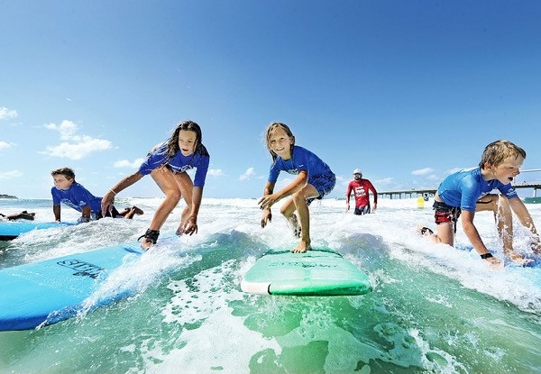 90-Minute Group Surf Lesson for One Person incl. Surfboard Hire - Option for 60-Minute Private Lesson & for Two People