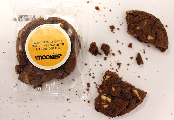 12 Mookies Cookies - The Deliciously Motivating Cookie - Options for up to 50 Cookies