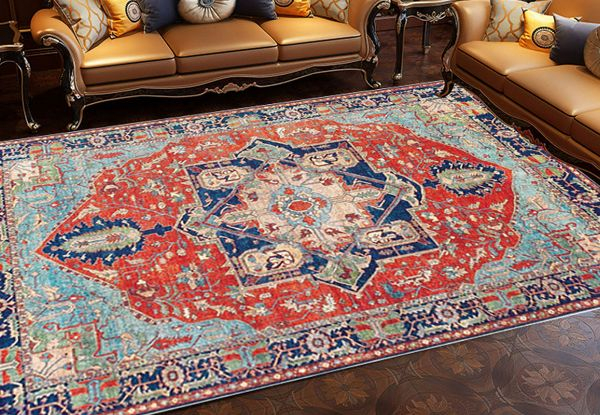 Luxury Non-Slip Large Traditional Rug