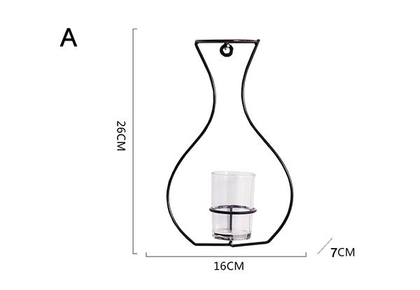 Nordic Minimalist Hanging Wall Vase Planter - Five Options Available