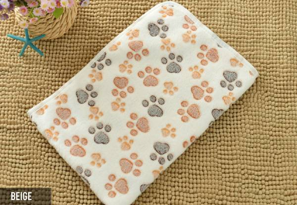 Soft Dog Blanket - Available in Five Colours & Three Sizes