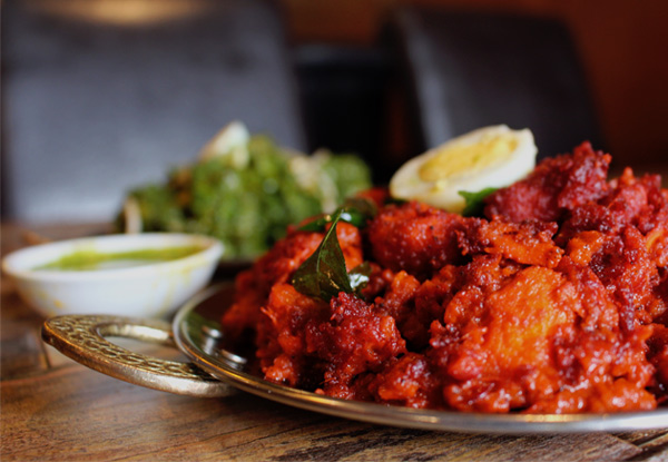 Indian Dining Experience for Two People at Food Inn Eatery incl. $10 Return Voucher