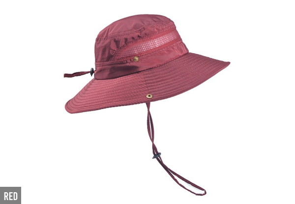 Bucket Hat with Wide Brim - Four Colours Available