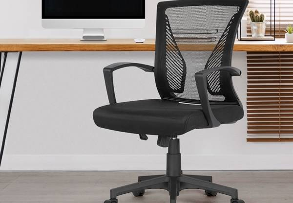 Two-Piece Ergonomic Swivel Office Chair