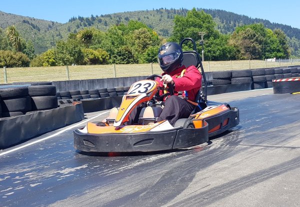 V8 Driving Experience & 10-Minute Karting Session for One Person - Options for Two People & Single-Seater Drive