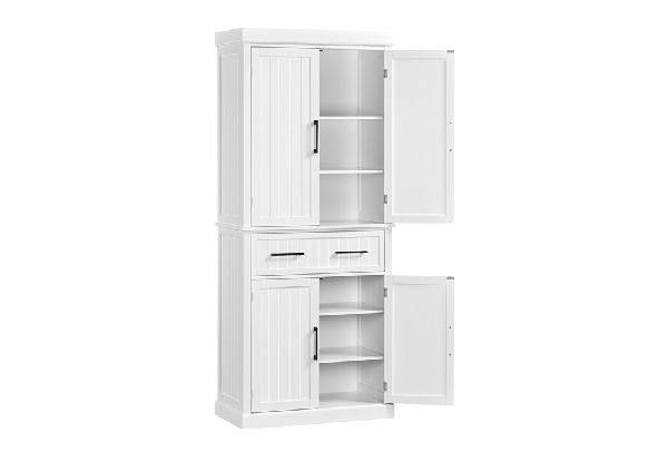 Kitchen Pantry Cabinet - Two Colours Available