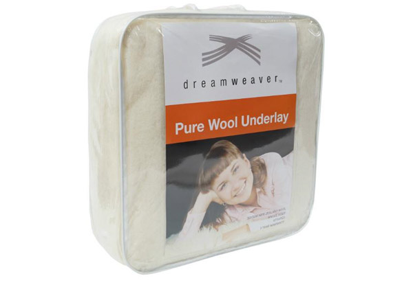 Dreamweaver Wool Underlay with Elastic Straps - Six Sizes Available