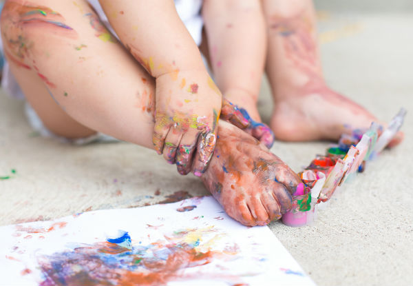 45-Minutes of Sensory & Messy Play Activities For Newborns & Toddlers - Options for up to Three Sessions