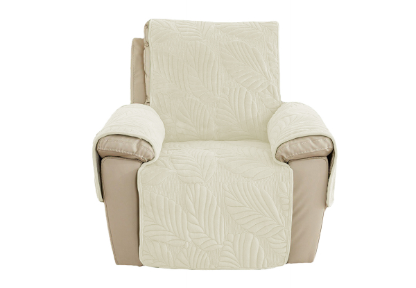 Recliner Chair Slip Cover with Side Pocket - Six Colours Available