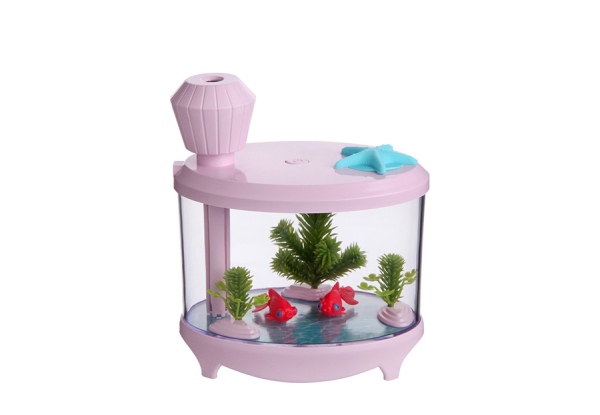 Fish Tank Style Humidifier - Three Colours Available with Free Delivery