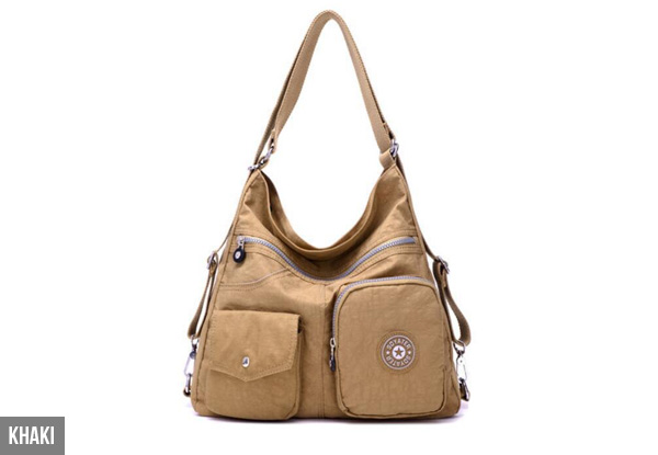 Water-Resistant Dacron Bag - Five Colours Available