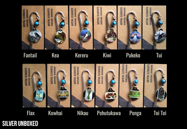 Kiwiana Bookmarks - Twelve Styles Available with Options to incl. Gift Box